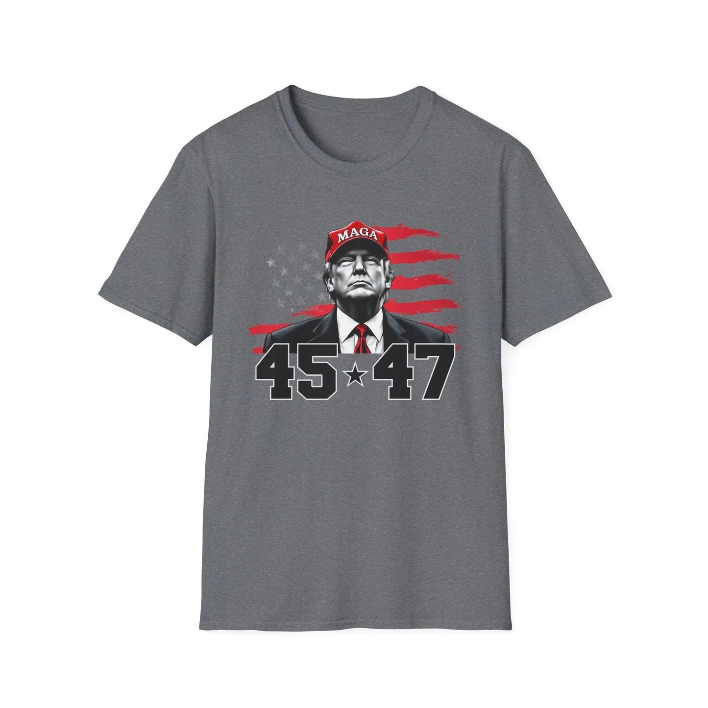 Trump 45 47, MAGA Supporter Tshirt - Galvaleos