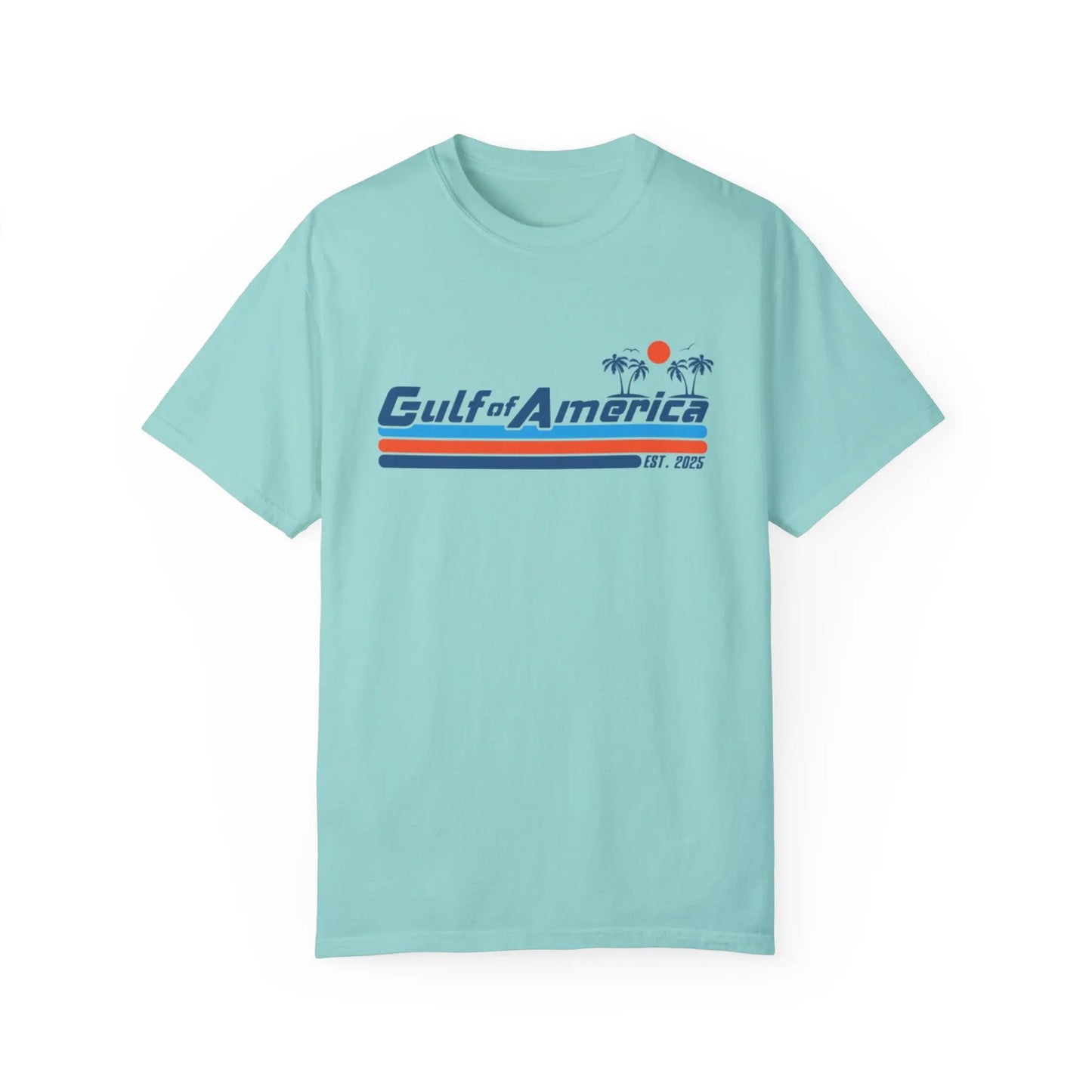 Gulf of America, Retro Beach Vibe Unisex T-Shirt, Comfort Colors, Casual Summer Tee - Galvaleos