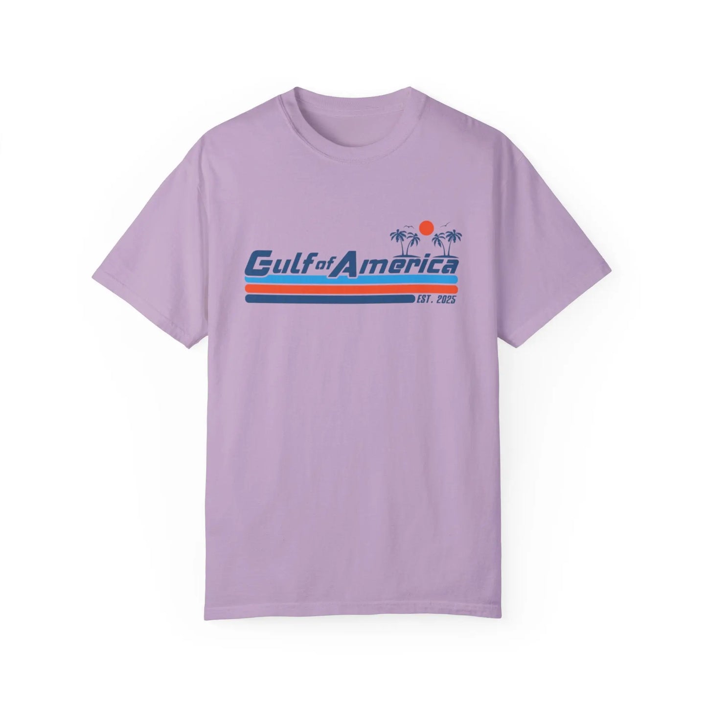 Gulf of America, Retro Beach Vibe Unisex T-Shirt, Comfort Colors, Casual Summer Tee - Galvaleos