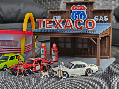 1:64 Scale Hot Wheels Diorama Kits Galvaleos