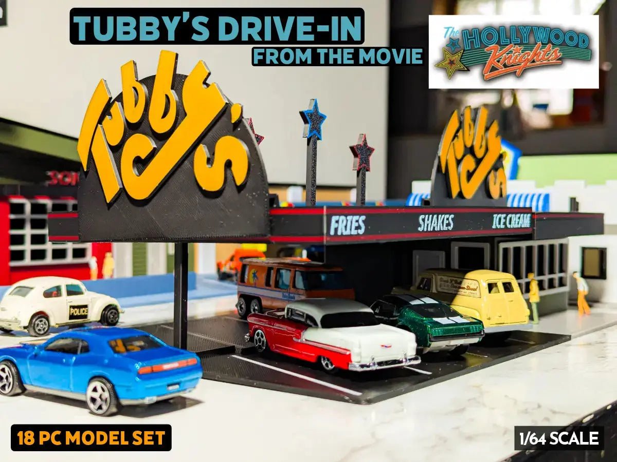 Diorama Building Kits for Hot Wheels & Diecast Cars | Model Display Set Galvaleos
