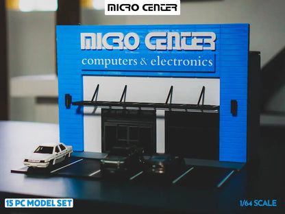 Diorama Building Kits for Hot Wheels & Diecast Cars | Model Display Set Galvaleos
