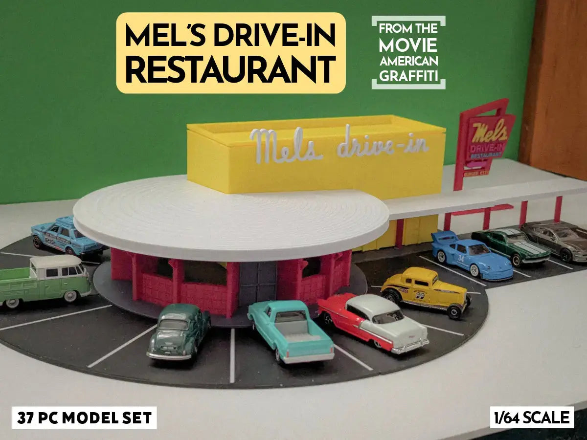 Diorama Building Kits for Hot Wheels & Diecast Cars | Model Display Set Galvaleos
