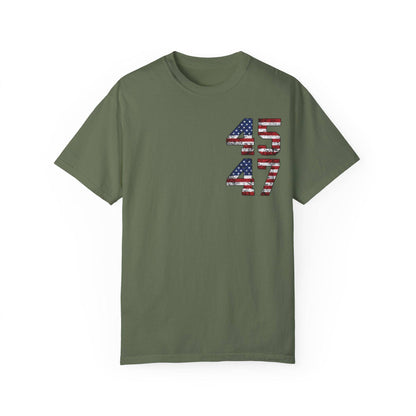 45 47 President Trump, Better Coverage Than Verizon Tshirt