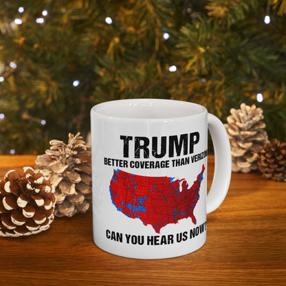 Trump Landslide Map Mug