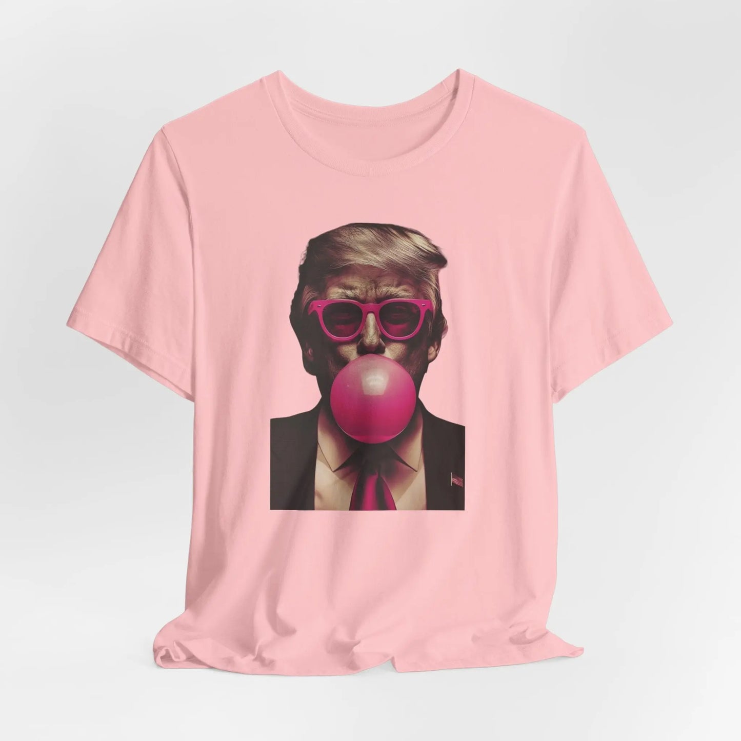 Trump Pink Bubble Gum Tshirt Printify
