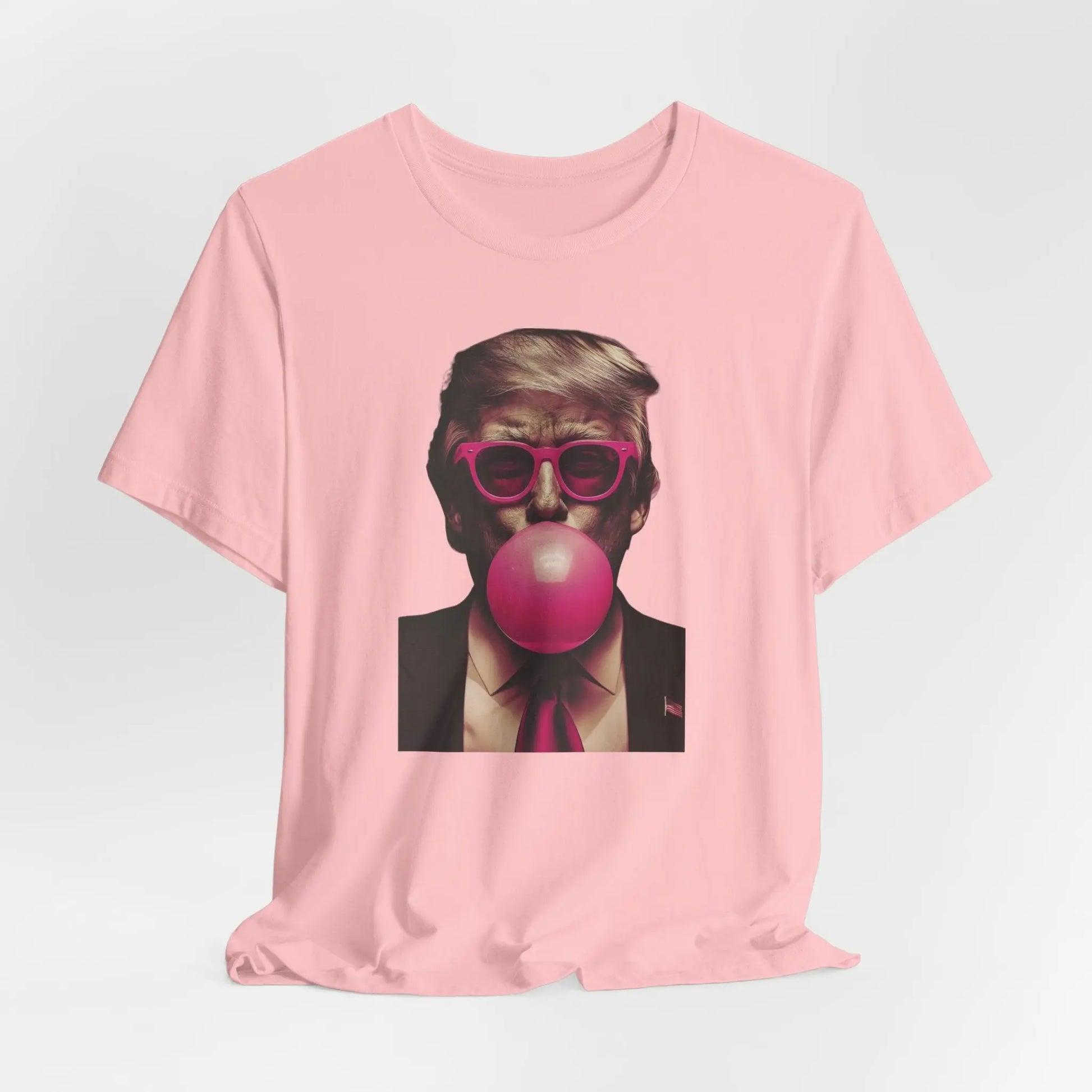 Trump Pink Bubble Gum Tshirt Printify