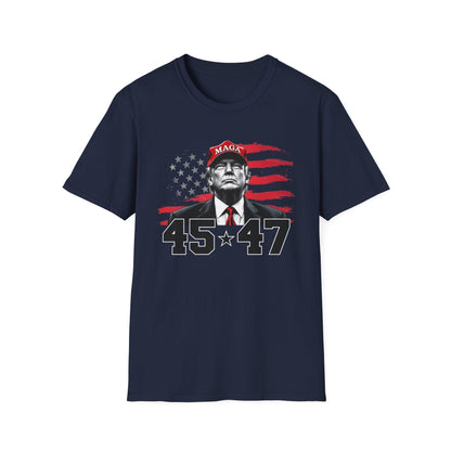 Trump 45 47, MAGA Supporter Tshirt