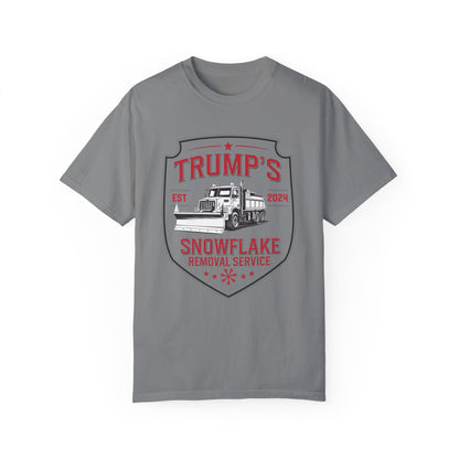 Trumps Snowflake Removal Service, Comfort Colors Garment-Dyed T-shirt