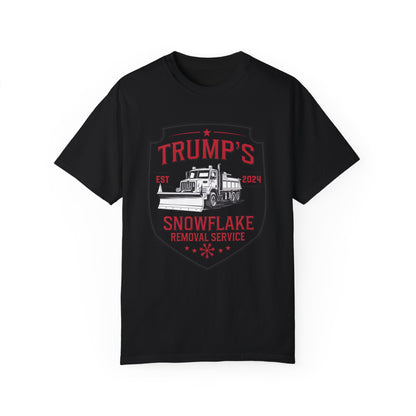 Trumps Snowflake Removal Service, Comfort Colors Garment-Dyed T-shirt