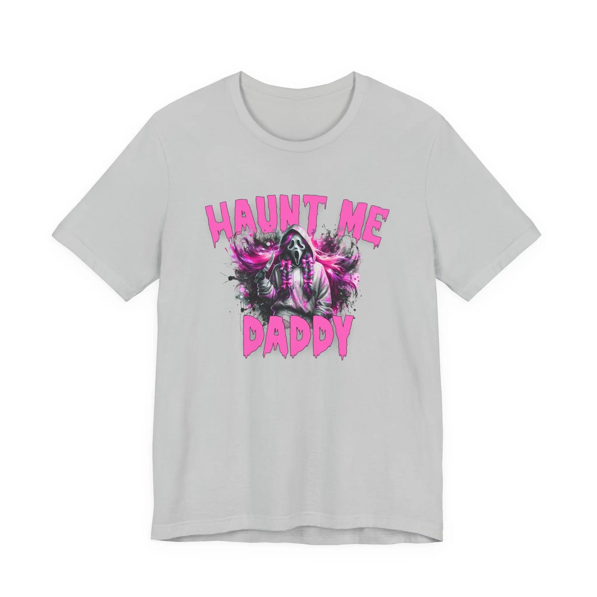 Funny Halloween Unisex Tee, Haunt Me Daddy Shirt, Fall Vibes, Halloween Costume, Spooky Graphic Shirt, Halloween Outfit Printify