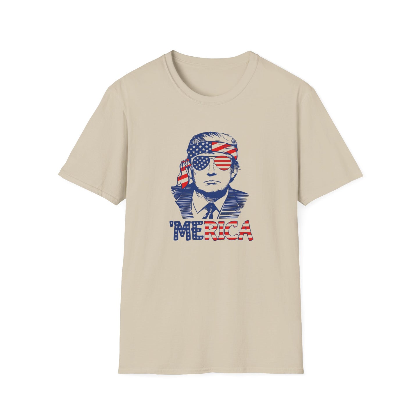 Trump 'Merica SoftStyle T-Shirt