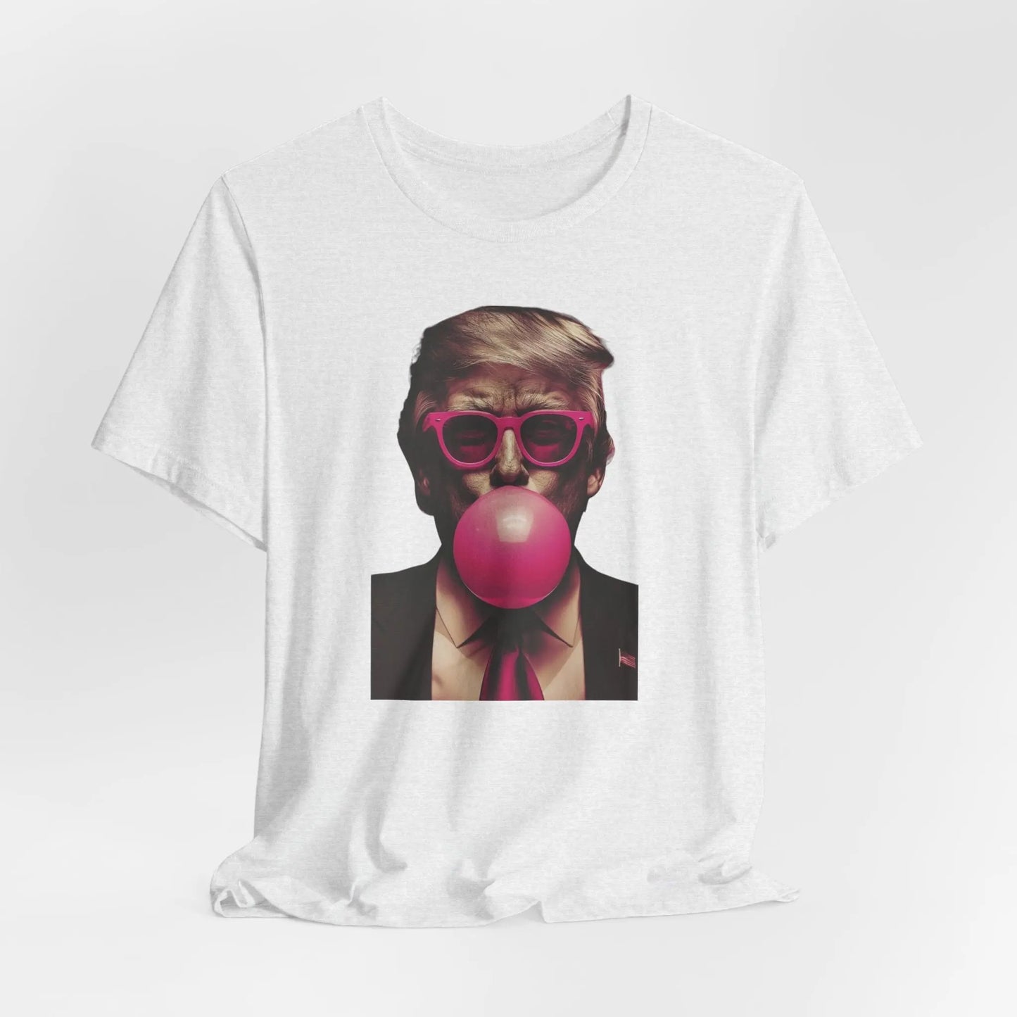 Trump Pink Bubble Gum Tshirt Printify