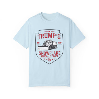 Trumps Snowflake Removal Service, Comfort Colors Garment-Dyed T-shirt