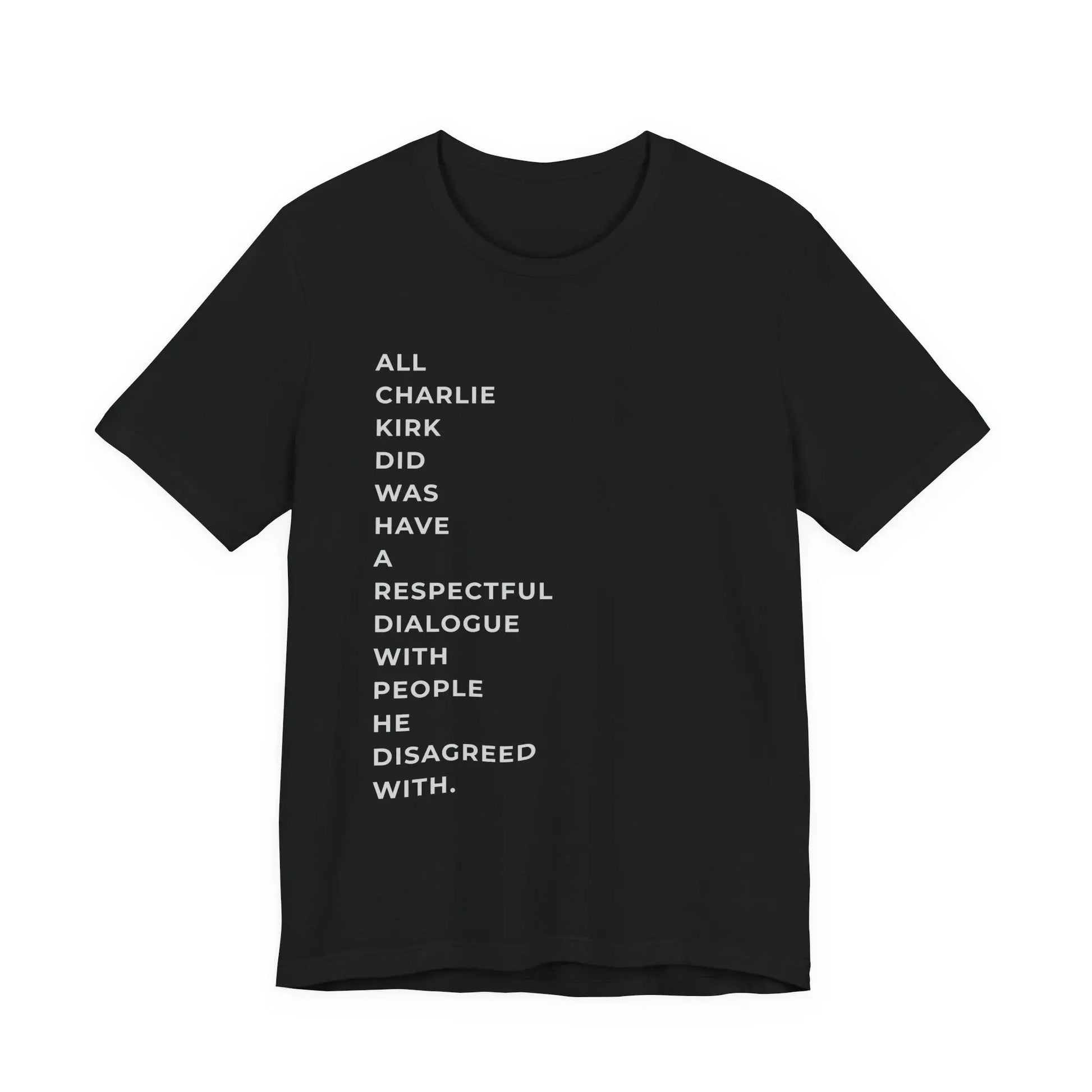 American Patriot Charlie Kirk Shirt, Unisex Tee for Rip Charlie Kirk Supporters, Political Activist Gift, Red White Blue Tee, Conservative - Galvaleos