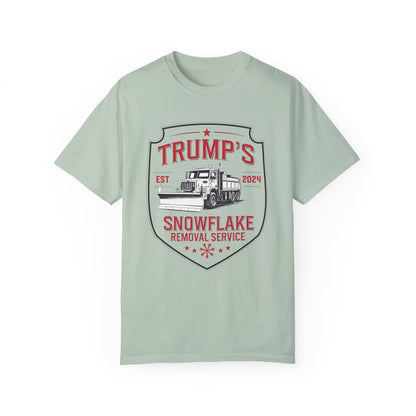 Trumps Snowflake Removal Service, Comfort Colors Garment-Dyed T-shirt