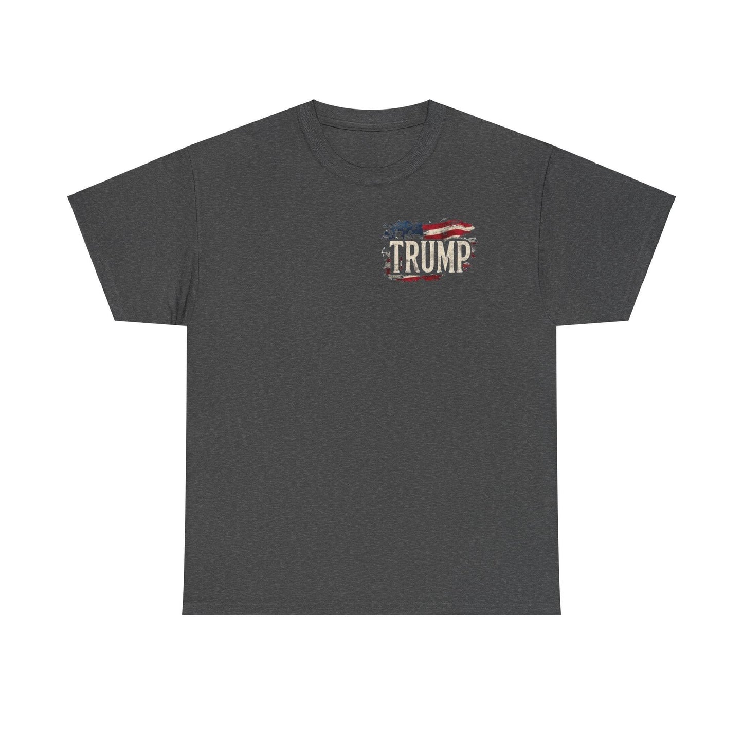 T-Shirt - MAGA Vote Trump Save Our Cats Political Tee - Galvaleos Galvaleos Galvaleos Dark Heather / S Printify T-Shirt T-Shirt - MAGA Vote Trump Save Our Cats Political Tee