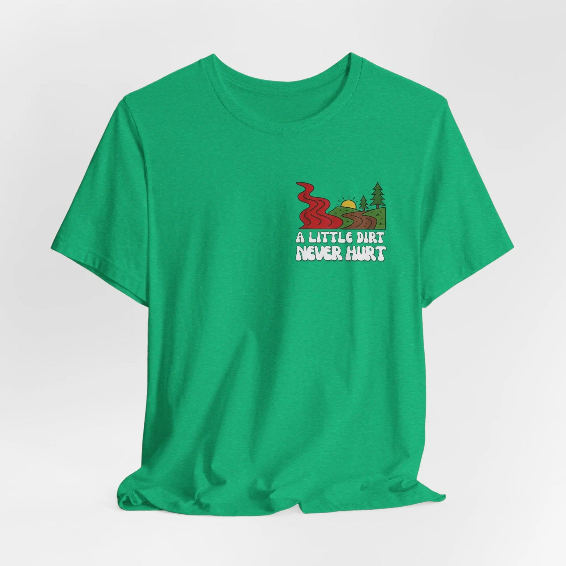 A Little Dirt Never Hurt - When The Red River Flows, Take The Dirt Road Graphic T-Shirt Printify