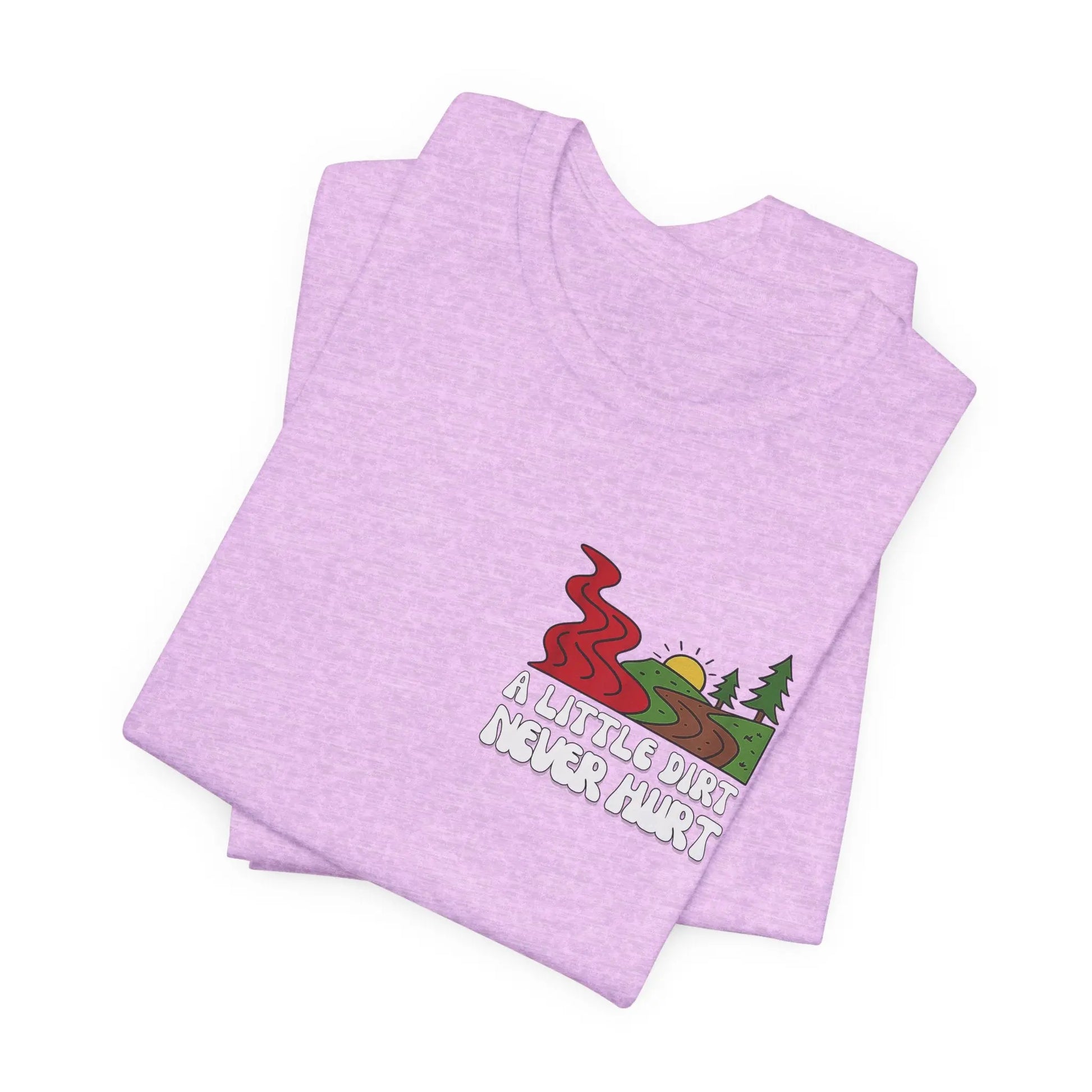 A Little Dirt Never Hurt - When The Red River Flows, Take The Dirt Road Graphic T-Shirt Printify