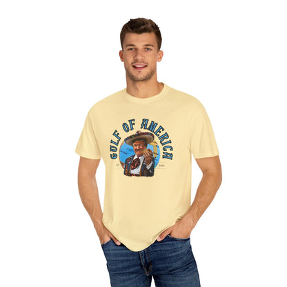 Gulf of America T-Shirt, Unisex Casual Tee, Vintage Graphic Shirt, Summer Beach Wear, Gift for Travelers, Coastal Vibes - Galvaleos