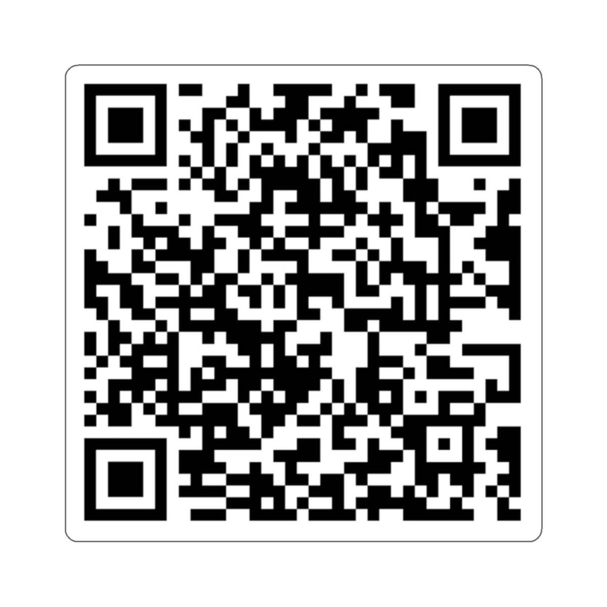 Trump YMCA Dance QR Code Sticker