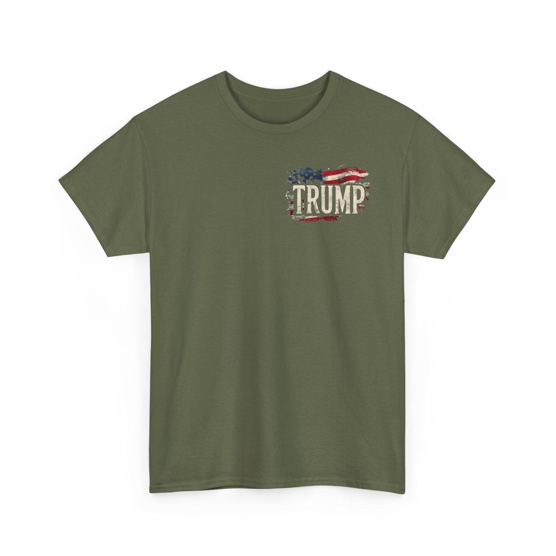 T-Shirt - MAGA Vote Trump Save Our Cats Political Tee - Galvaleos Galvaleos Galvaleos Dark Heather / S Printify T-Shirt T-Shirt - MAGA Vote Trump Save Our Cats Political Tee