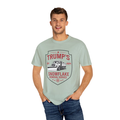 Trumps Snowflake Removal Service, Comfort Colors Garment-Dyed T-shirt