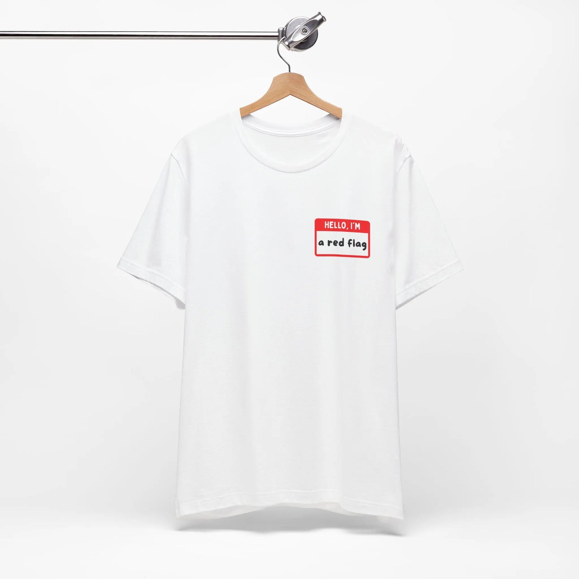 Red Flags F*ck Better Front & Back T-Shirt Printify