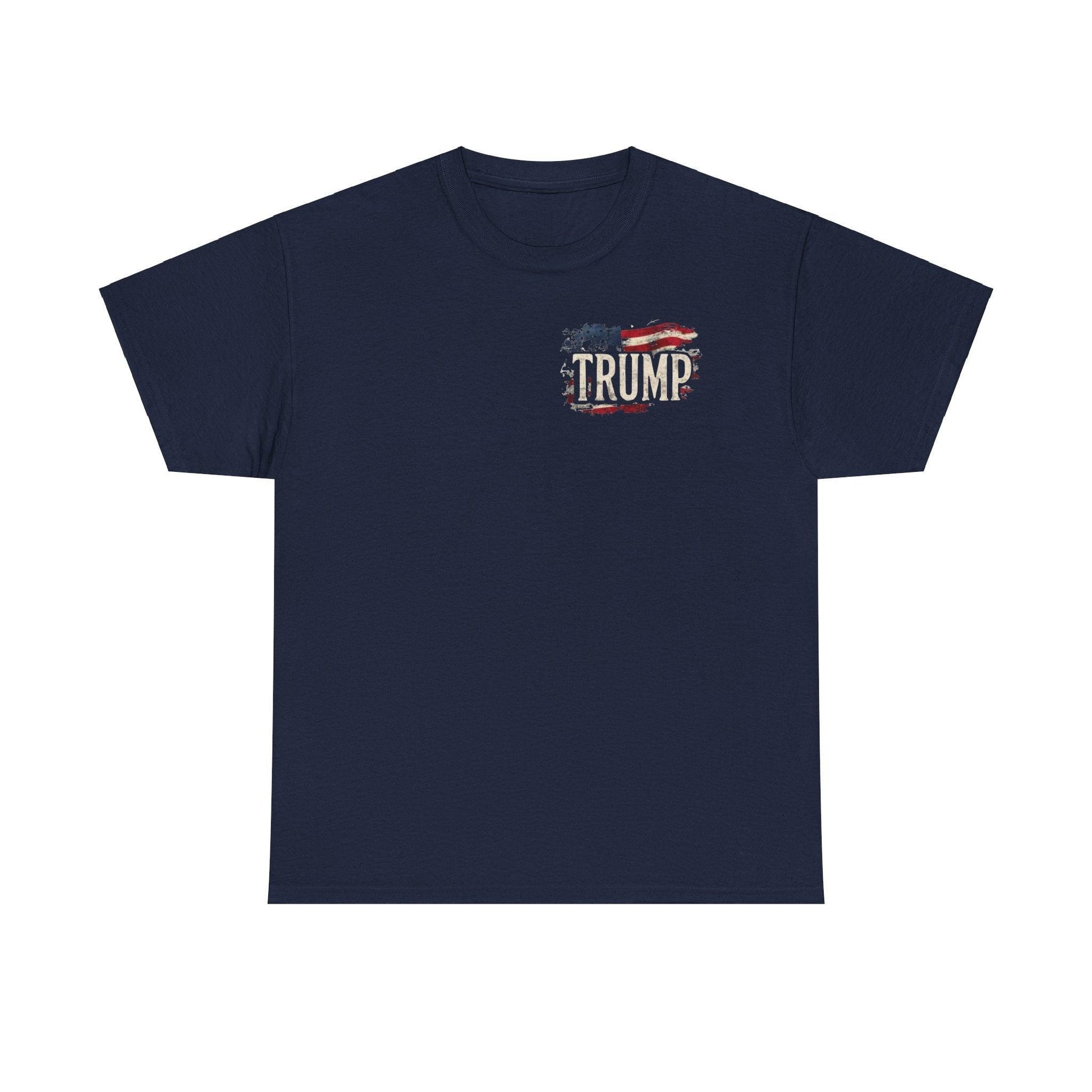 T-Shirt - MAGA Vote Trump Save Our Cats Political Tee - Galvaleos Galvaleos Galvaleos Navy / S Printify T-Shirt T-Shirt - MAGA Vote Trump Save Our Cats Political Tee