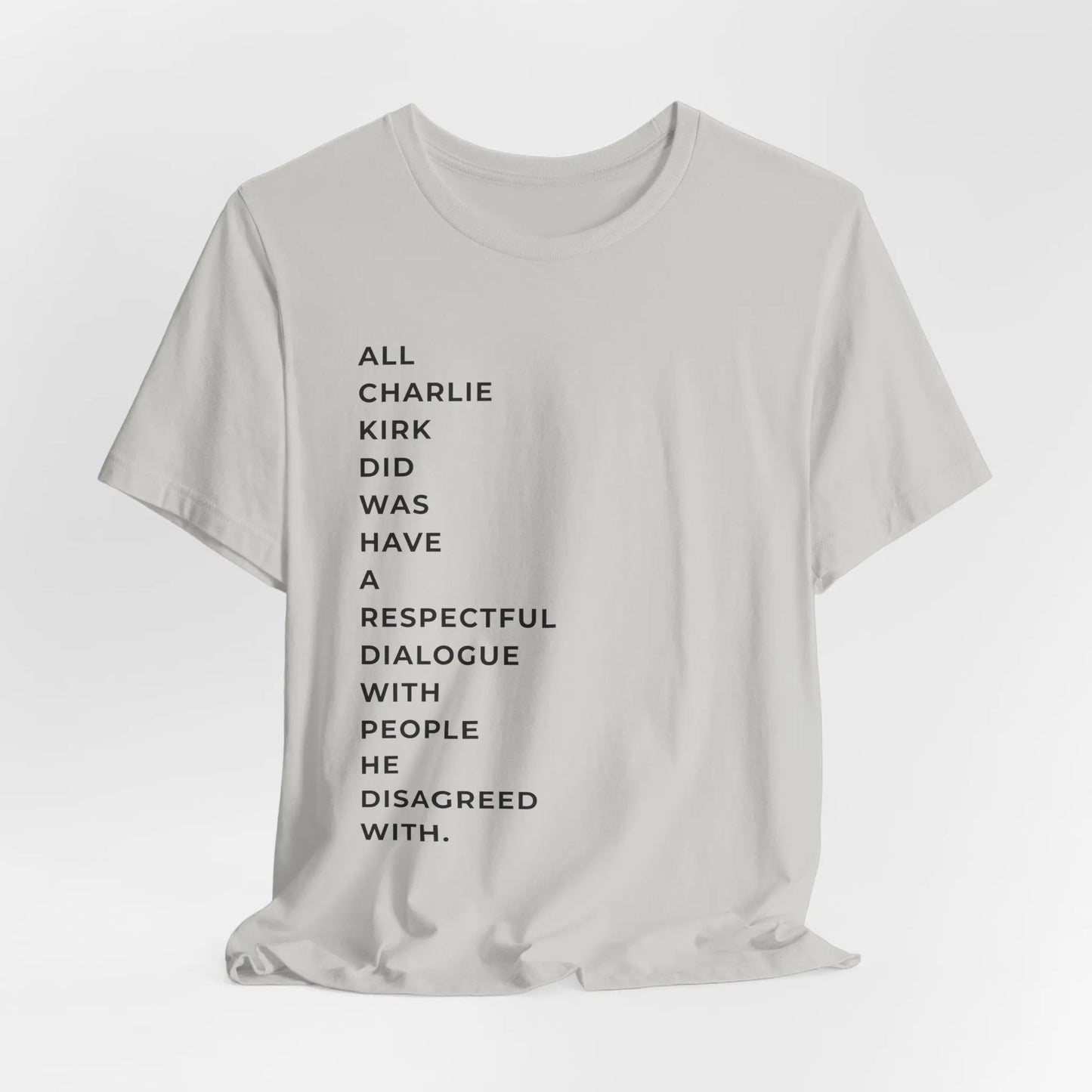 American Patriot Charlie Kirk Shirt, Unisex Tee for Rip Charlie Kirk Supporters, Political Activist Gift, Red White Blue Tee, Conservative Printify