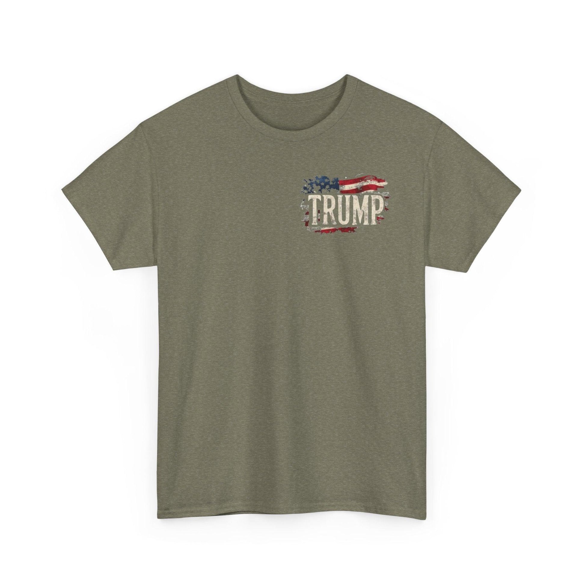 T-Shirt - MAGA Vote Trump Save Our Cats Political Tee - Galvaleos Galvaleos Galvaleos Dark Heather / S Printify T-Shirt T-Shirt - MAGA Vote Trump Save Our Cats Political Tee