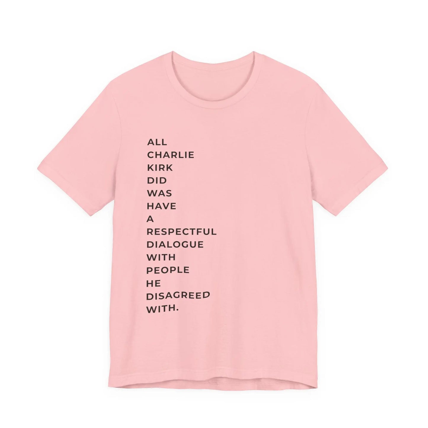 American Patriot Charlie Kirk Shirt, Unisex Tee for Rip Charlie Kirk Supporters, Political Activist Gift, Red White Blue Tee, Conservative - Galvaleos