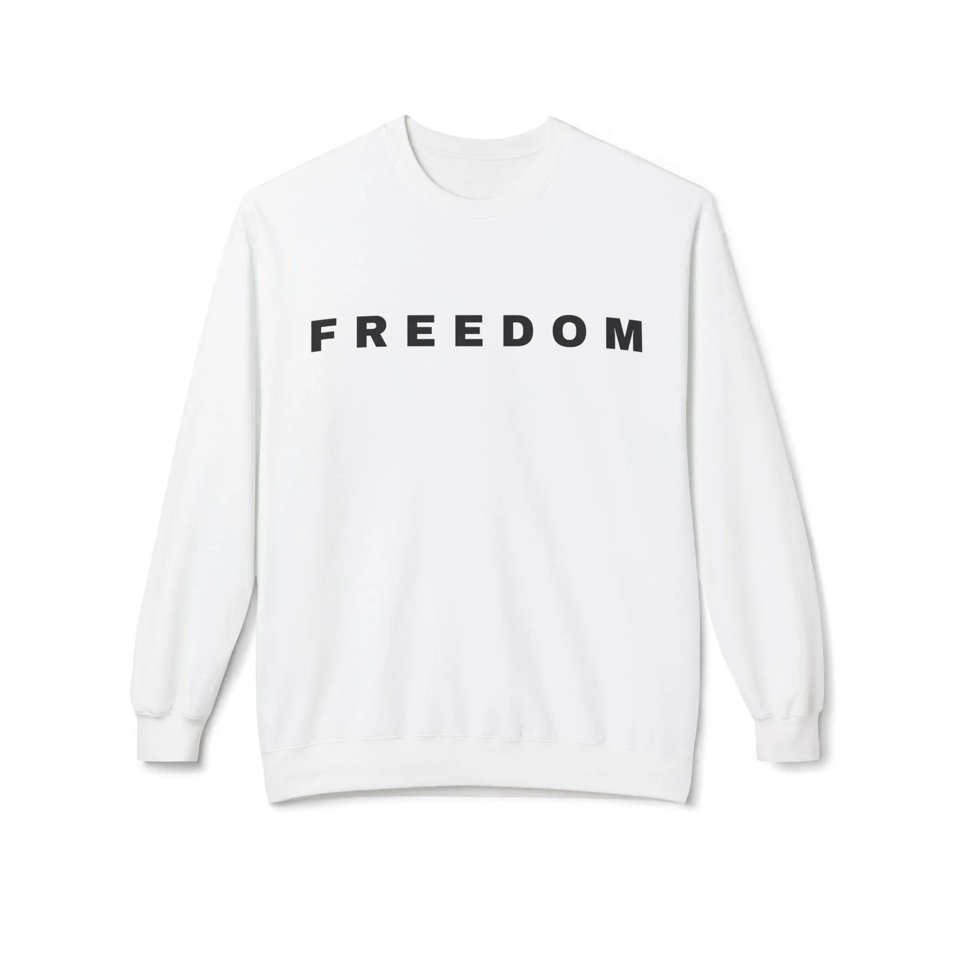FREEDOM Sweatshirt, Charlie Kirk Tribute Printify