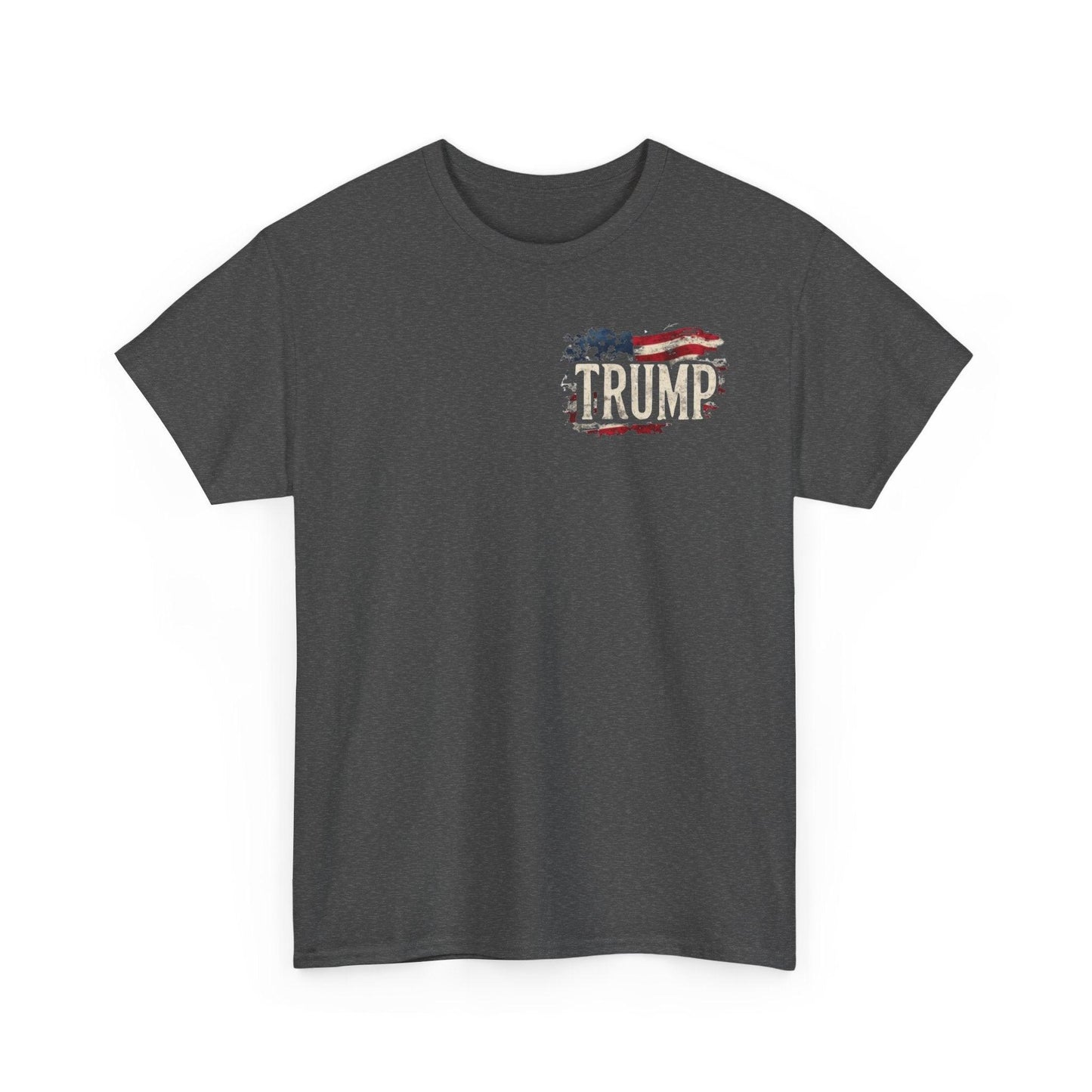 T-Shirt - MAGA Vote Trump Save Our Cats Political Tee - Galvaleos Galvaleos Galvaleos Dark Heather / S Printify T-Shirt T-Shirt - MAGA Vote Trump Save Our Cats Political Tee