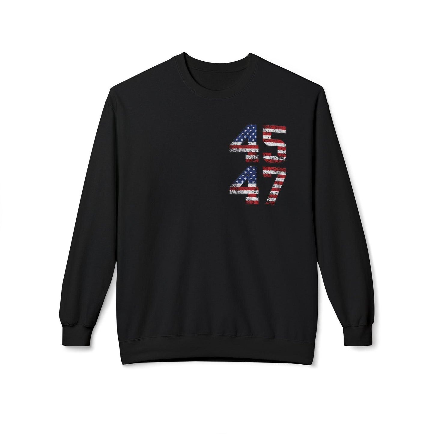 President Trump 45 47 Sweatshirt, More Coverage Than Verizon Sweatshirt, Trump Won, Landslide, soft style sweatshirt - Galvaleos Galvaleos Galvaleos White / S Printify Sweatshirt President Trump 45 47 Sweatshirt, More Coverage Than Verizon Sweatshirt, Trump Won, Landslide, soft style sweatshirt