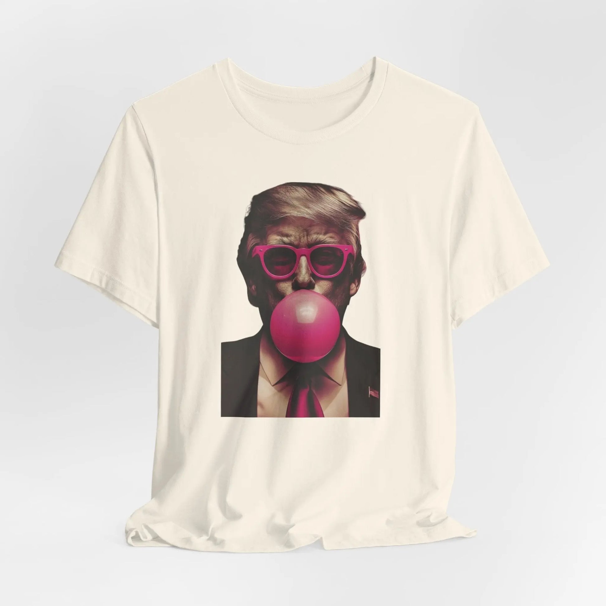 Trump Pink Bubble Gum Tshirt Printify
