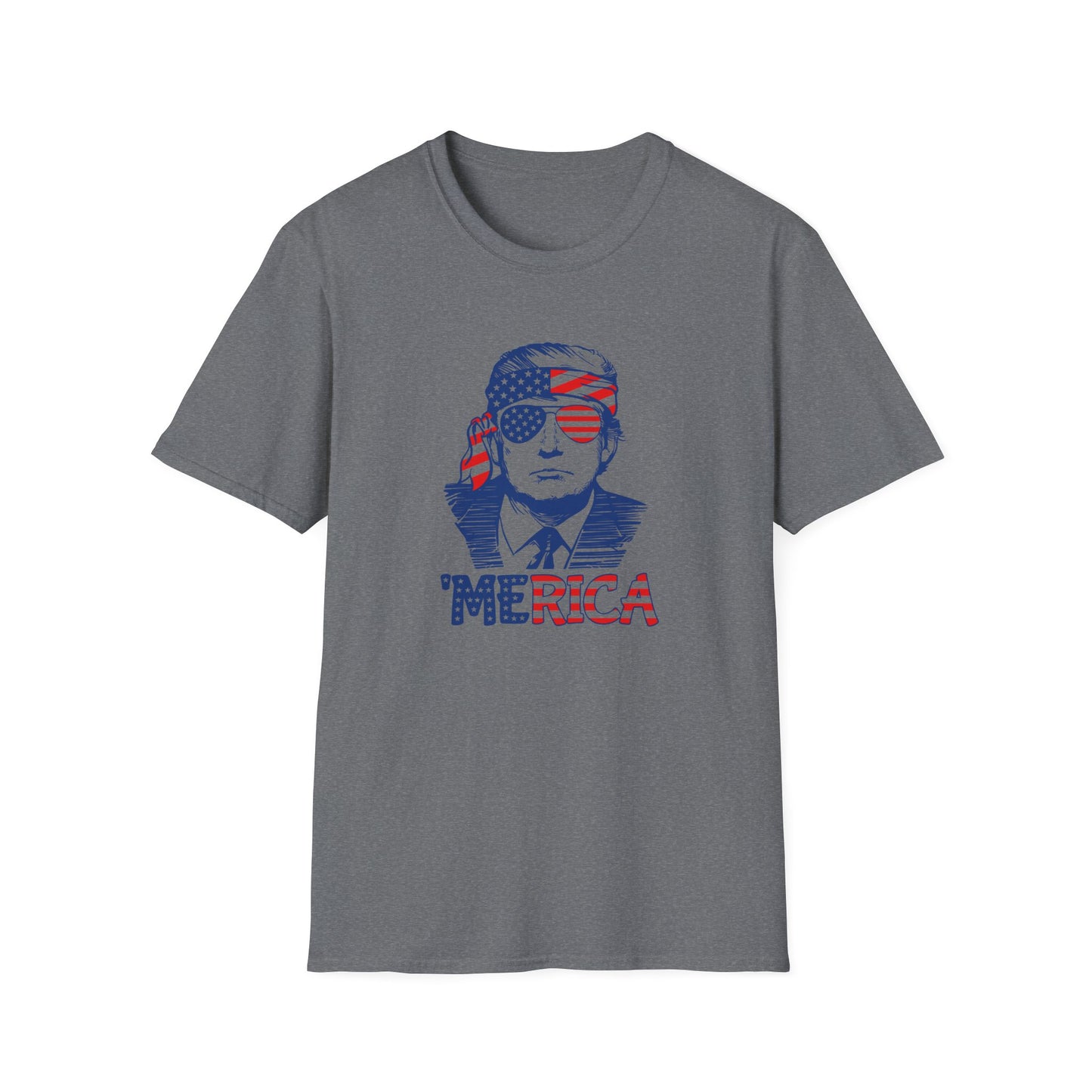 Trump 'Merica SoftStyle T-Shirt