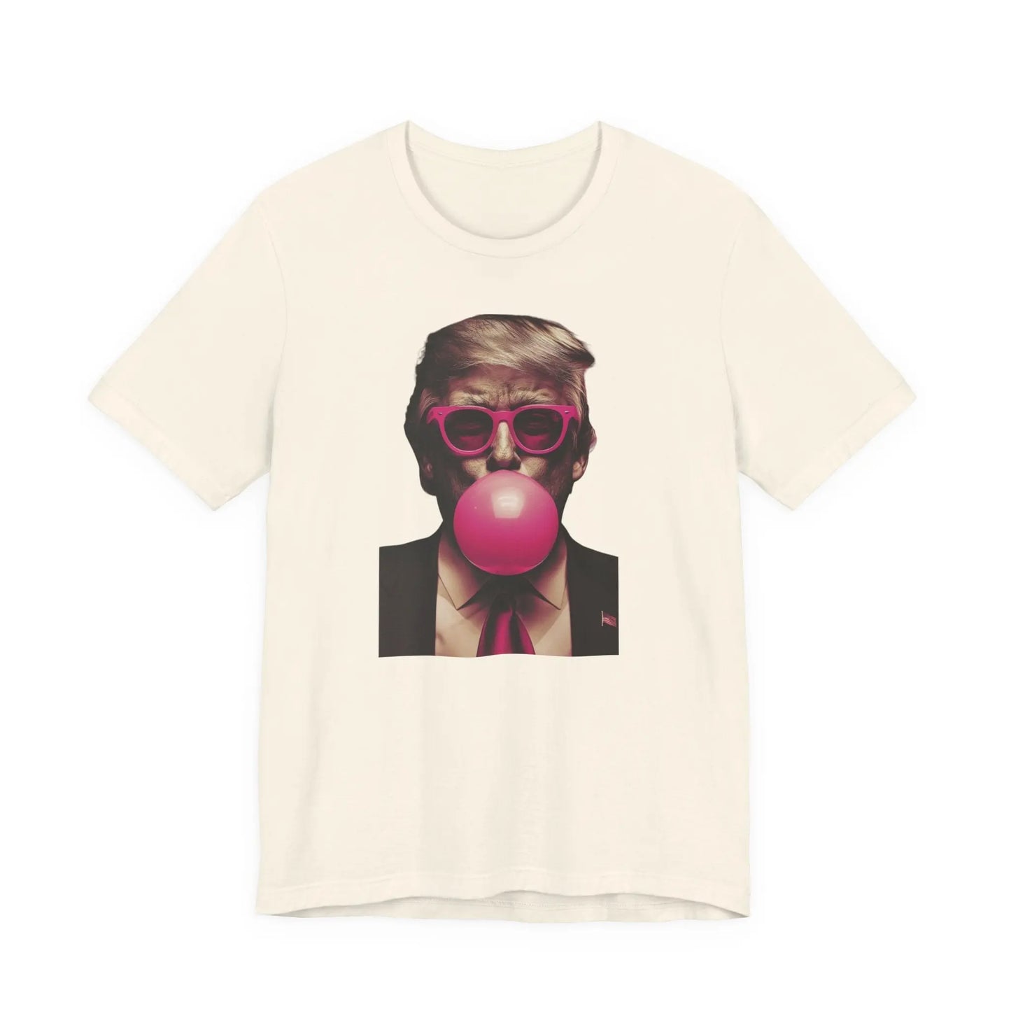 Trump Pink Bubble Gum Tshirt Printify