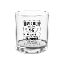 Trump Rocks Glass, Jack Daniels theme - Whiskey Glass