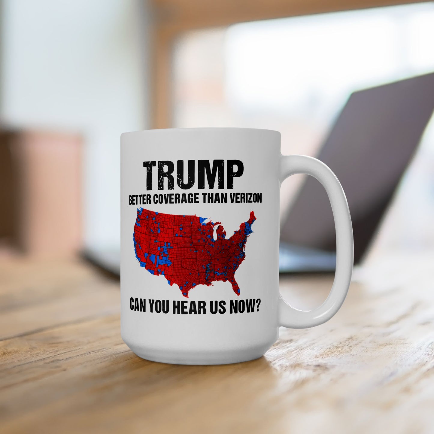 Trump Landslide Map Mug