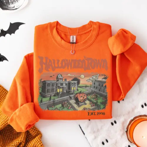 Retro HalloweenTown Sweatshirt Printify