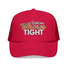 I Like My Wh*res Tight Embroidered Trucker Hat, Funny Adult Humor Cap Printify