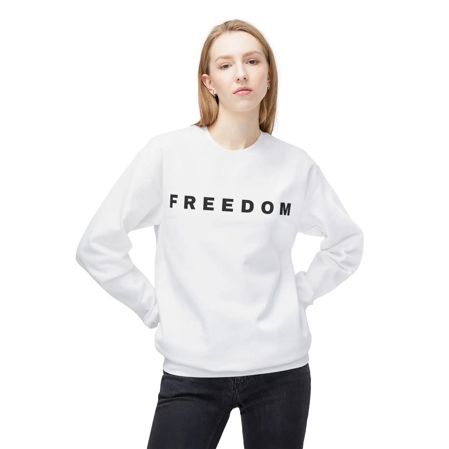 FREEDOM Sweatshirt, Charlie Kirk Tribute