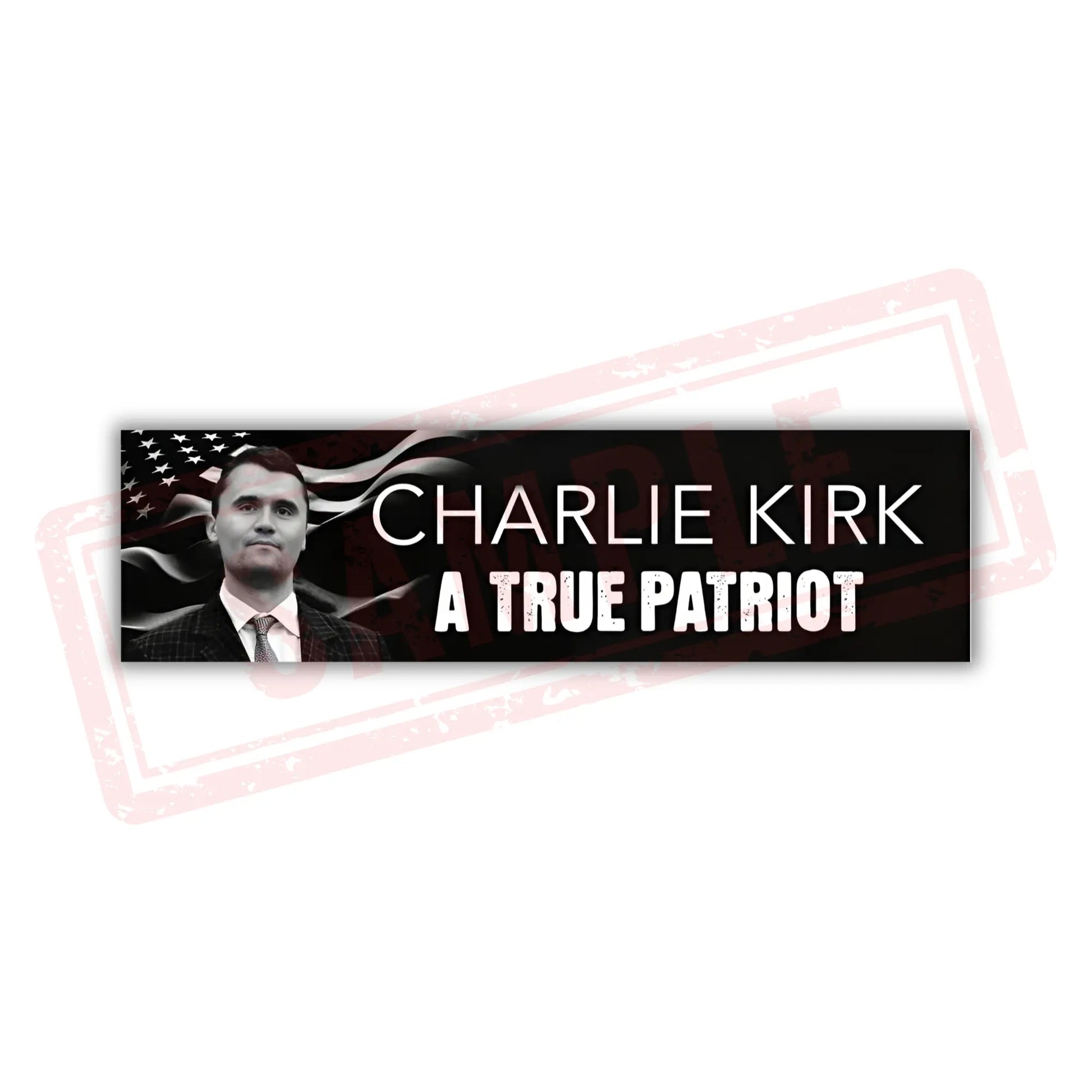 Charlie Kirk Tribute Bumper Stickers Galvaleos