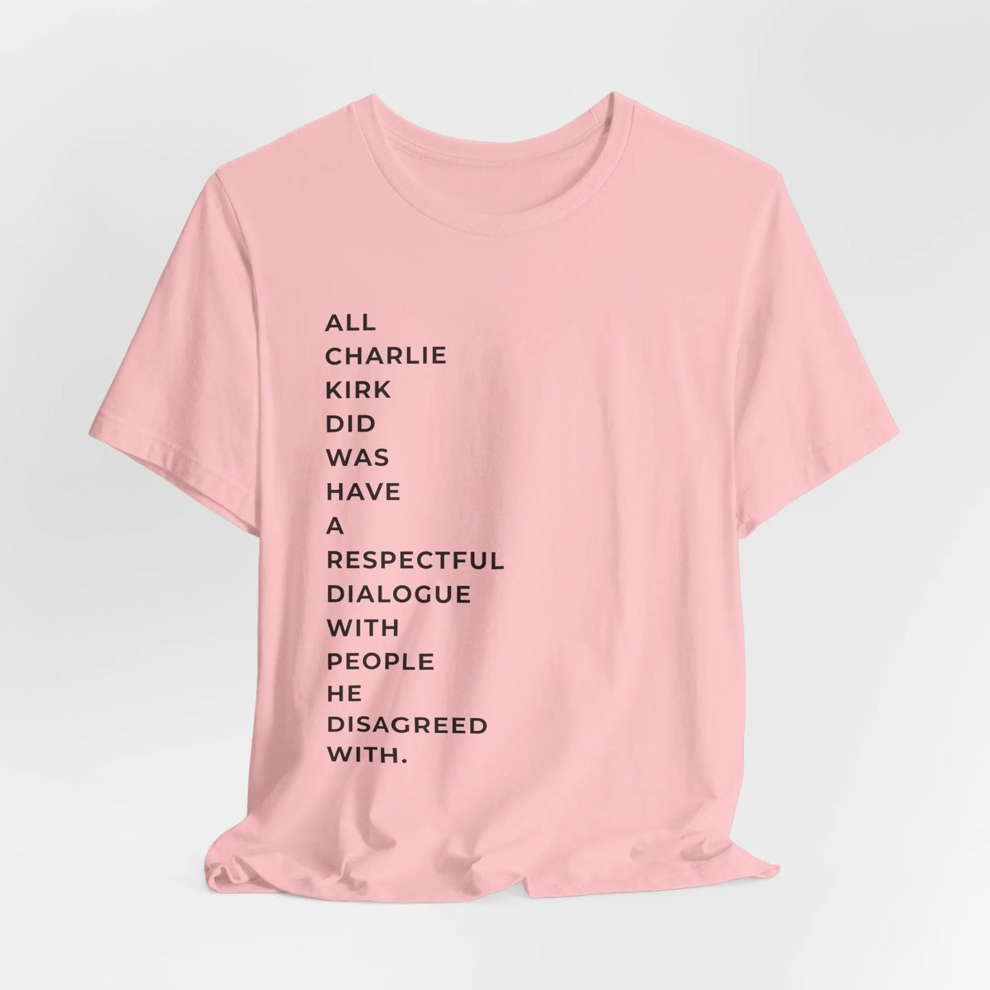American Patriot Charlie Kirk Shirt, Unisex Tee for Rip Charlie Kirk Supporters, Political Activist Gift, Red White Blue Tee, Conservative - Galvaleos