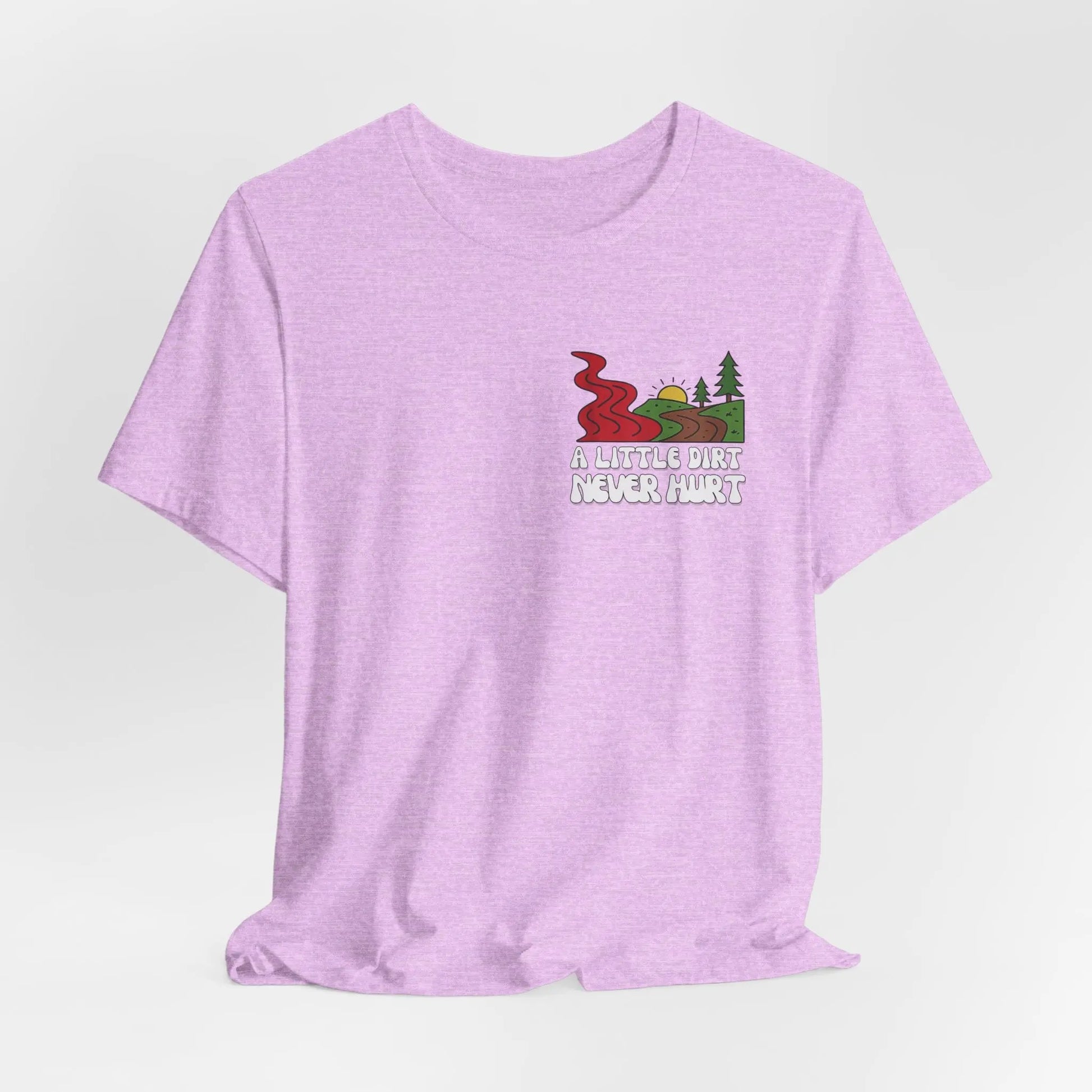 A Little Dirt Never Hurt - When The Red River Flows, Take The Dirt Road Graphic T-Shirt Printify
