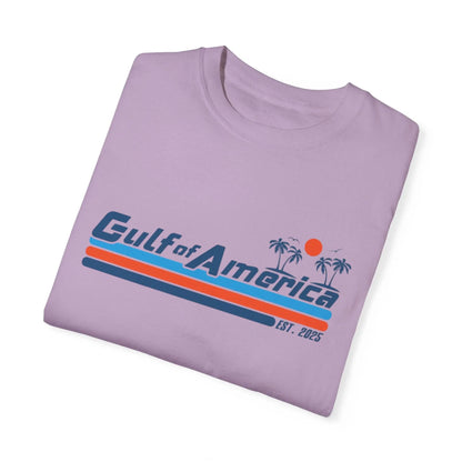 Gulf of America, Retro Beach Vibe Unisex T-Shirt, Comfort Colors, Casual Summer Tee - Galvaleos
