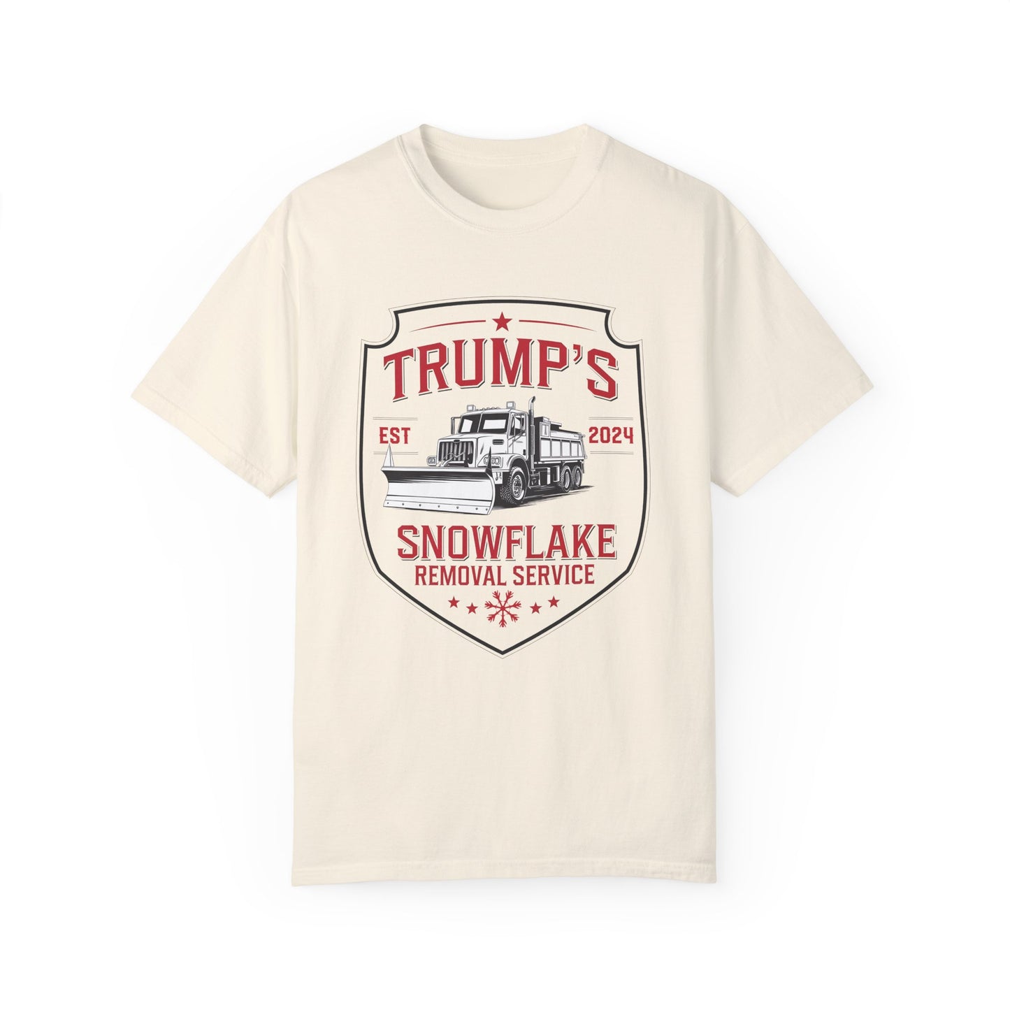 Trumps Snowflake Removal Service, Comfort Colors Garment-Dyed T-shirt