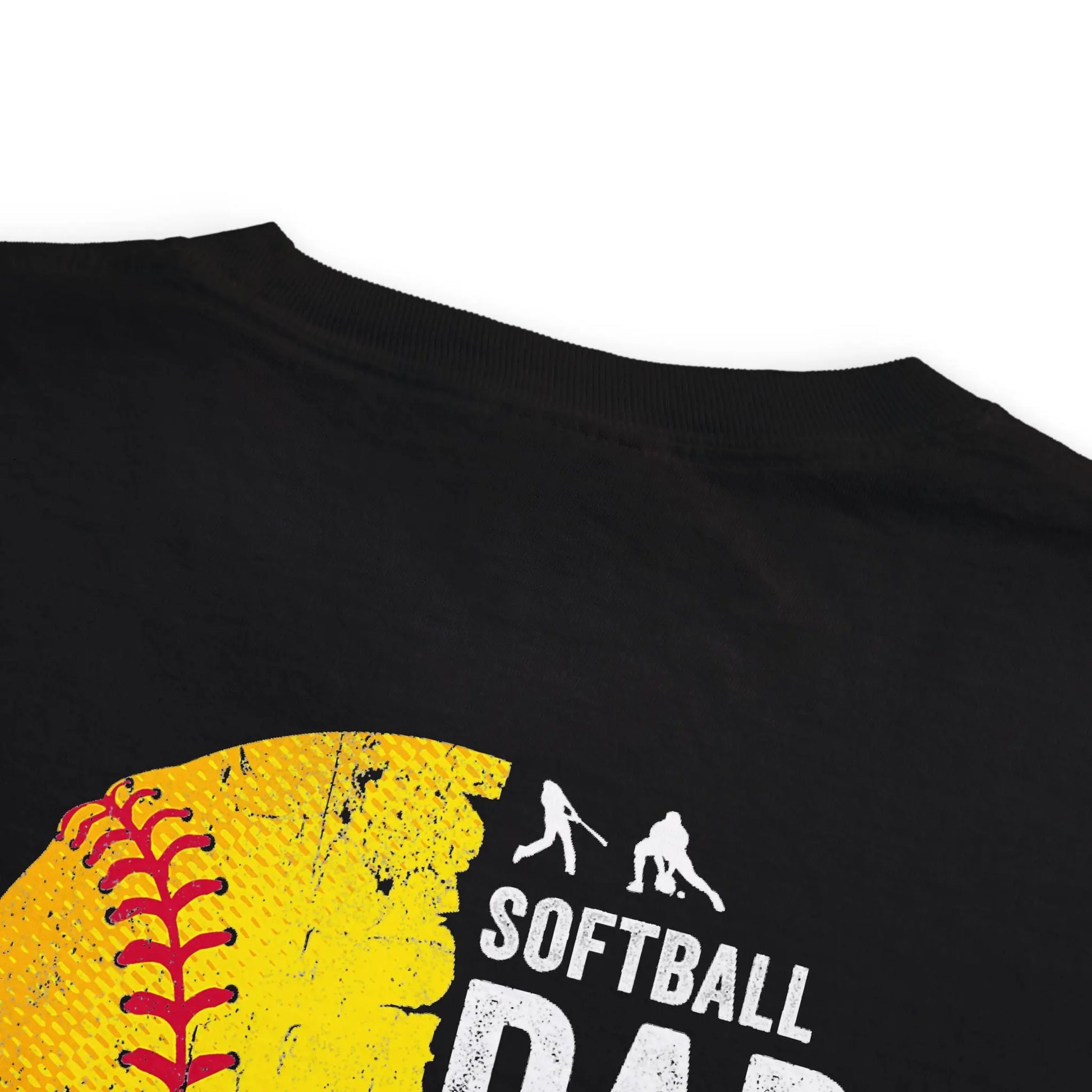 Softball Dad Pocket T-Shirt, Unisex Athletic Tee, Fun Gift for Sports Lovers, Father's Day Shirt, Casual Everyday Wear Printify