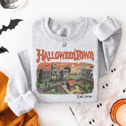 Retro HalloweenTown Sweatshirt Printify